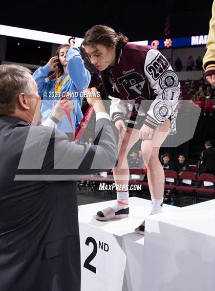 Thumbnail 1 in CIF State Wrestling Girls Championships (Podium Awards) photogallery.