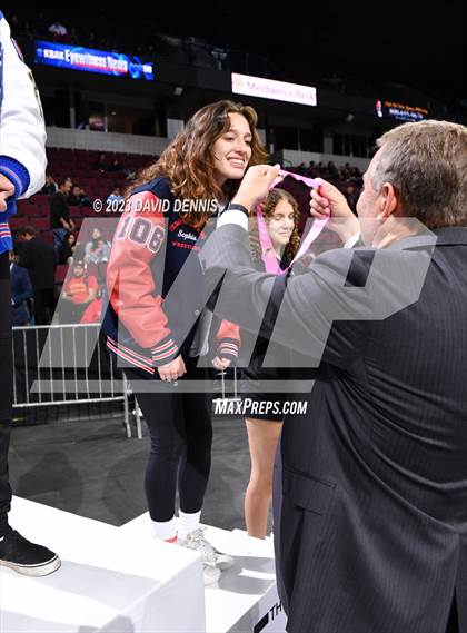Thumbnail 2 in CIF State Wrestling Girls Championships (Podium Awards) photogallery.