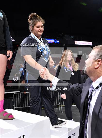 Thumbnail 3 in CIF State Wrestling Girls Championships (Podium Awards) photogallery.