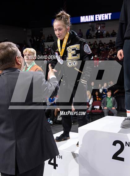 Thumbnail 3 in CIF State Wrestling Girls Championships (Podium Awards) photogallery.