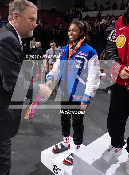 Thumbnail 2 in CIF State Wrestling Girls Championships (Podium Awards) photogallery.