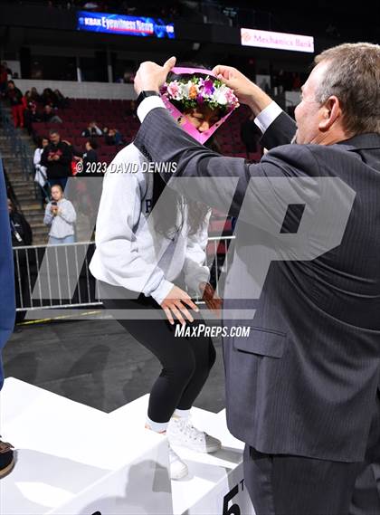 Thumbnail 2 in CIF State Wrestling Girls Championships (Podium Awards) photogallery.