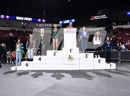 Thumbnail 3 in CIF State Wrestling Girls Championships (Podium Awards) photogallery.