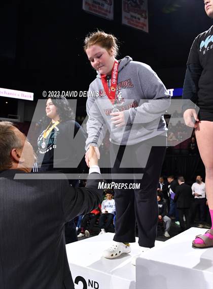 Thumbnail 3 in CIF State Wrestling Girls Championships (Podium Awards) photogallery.