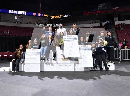 Thumbnail 3 in CIF State Wrestling Girls Championships (Podium Awards) photogallery.