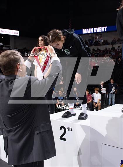 Thumbnail 2 in CIF State Wrestling Girls Championships (Podium Awards) photogallery.