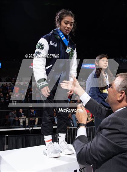 Thumbnail 2 in CIF State Wrestling Girls Championships (Podium Awards) photogallery.