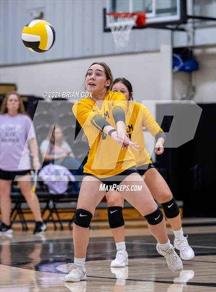 Thumbnail 1 in Salem vs Quitman (Salem Volleyball Tournament) photogallery.