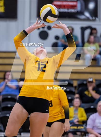 Thumbnail 2 in Salem vs Quitman (Salem Volleyball Tournament) photogallery.
