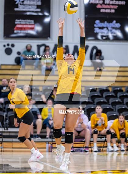 Thumbnail 1 in Salem vs Quitman (Salem Volleyball Tournament) photogallery.