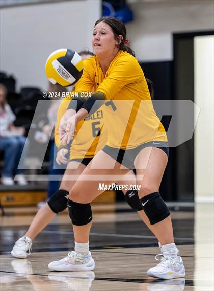 Thumbnail 3 in Salem vs Quitman (Salem Volleyball Tournament) photogallery.