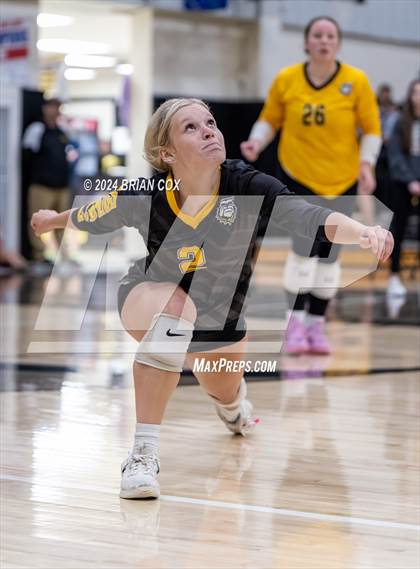 Thumbnail 2 in Salem vs Quitman (Salem Volleyball Tournament) photogallery.