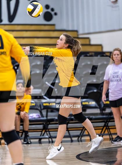 Thumbnail 3 in Salem vs Quitman (Salem Volleyball Tournament) photogallery.