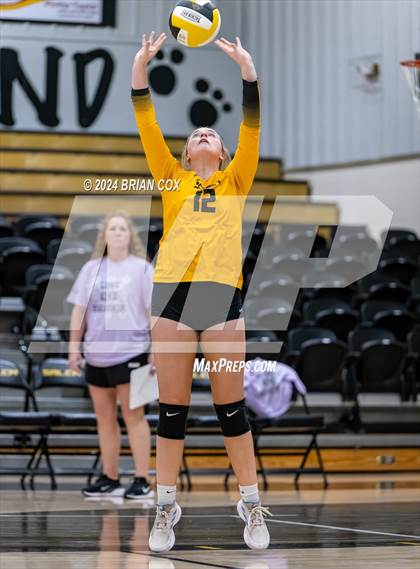 Thumbnail 3 in Salem vs Quitman (Salem Volleyball Tournament) photogallery.