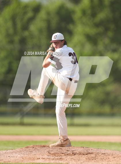 Thumbnail 2 in Bishop Grimes vs Clinton (NYSPHSAA Section 3 Round 1) photogallery.