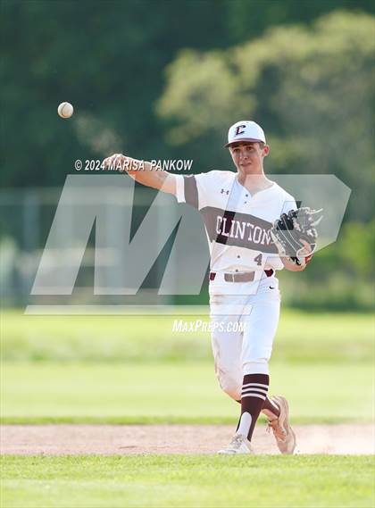 Thumbnail 2 in Bishop Grimes vs Clinton (NYSPHSAA Section 3 Round 1) photogallery.