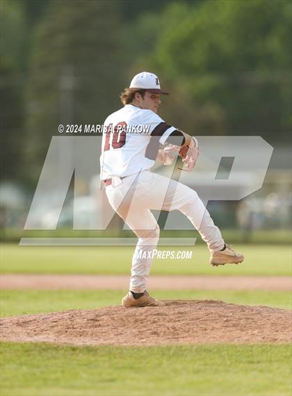 Thumbnail 2 in Bishop Grimes vs Clinton (NYSPHSAA Section 3 Round 1) photogallery.