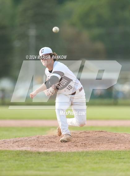 Thumbnail 1 in Bishop Grimes vs Clinton (NYSPHSAA Section 3 Round 1) photogallery.