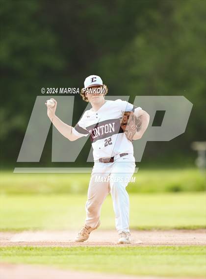 Thumbnail 1 in Bishop Grimes vs Clinton (NYSPHSAA Section 3 Round 1) photogallery.