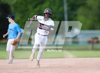 Thumbnail 2 in Bishop Grimes vs Clinton (NYSPHSAA Section 3 Round 1) photogallery.