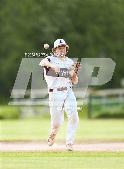 Thumbnail 1 in Bishop Grimes vs Clinton (NYSPHSAA Section 3 Round 1) photogallery.
