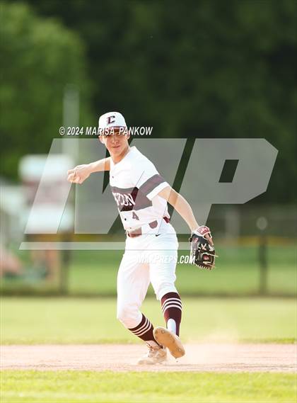 Thumbnail 2 in Bishop Grimes vs Clinton (NYSPHSAA Section 3 Round 1) photogallery.
