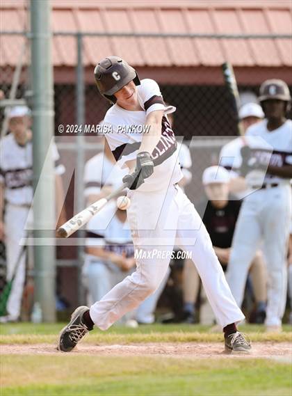 Thumbnail 2 in Bishop Grimes vs Clinton (NYSPHSAA Section 3 Round 1) photogallery.