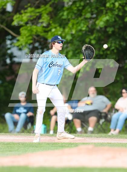 Thumbnail 2 in Bishop Grimes vs Clinton (NYSPHSAA Section 3 Round 1) photogallery.