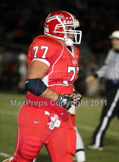 Thumbnail 2 in Van vs. Gilmer (3A Region 2 Area Playoffs) photogallery.