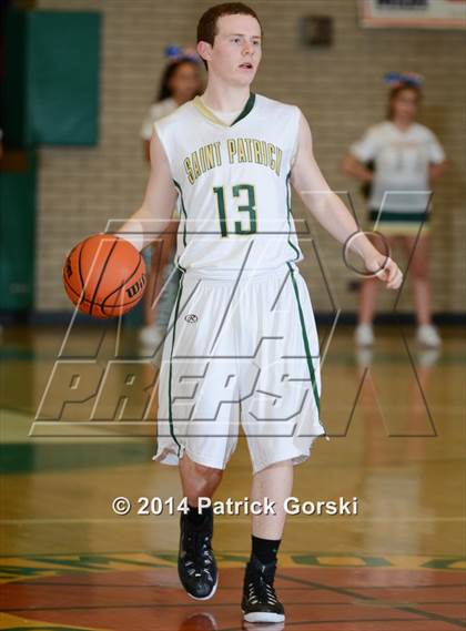 Thumbnail 3 in Douglass Academy vs. St. Patrick (Saint Patrick Tournament) photogallery.