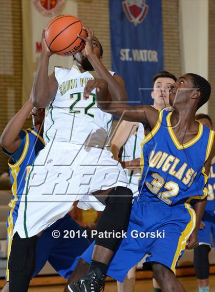 Thumbnail 3 in Douglass Academy vs. St. Patrick (Saint Patrick Tournament) photogallery.