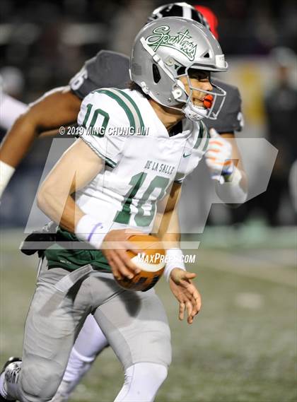 Thumbnail 2 in De La Salle vs. St. John Bosco (CIF State Open Final) photogallery.