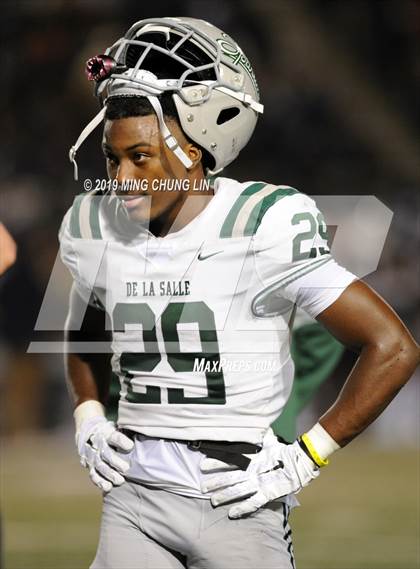 Thumbnail 2 in De La Salle vs. St. John Bosco (CIF State Open Final) photogallery.