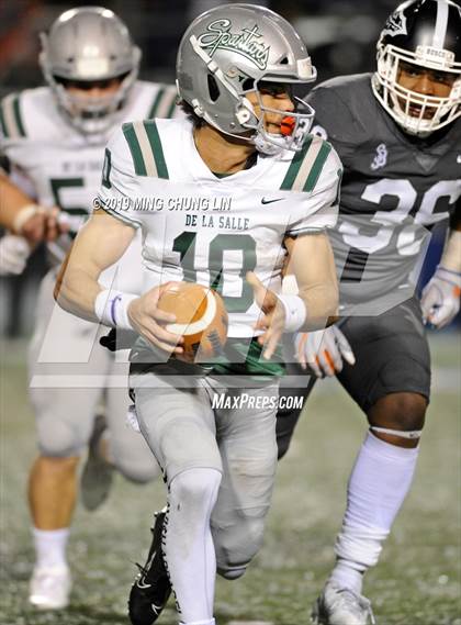 Thumbnail 1 in De La Salle vs. St. John Bosco (CIF State Open Final) photogallery.