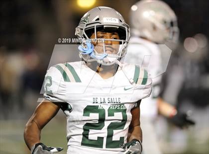 Thumbnail 3 in De La Salle vs. St. John Bosco (CIF State Open Final) photogallery.