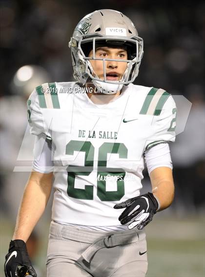 Thumbnail 3 in De La Salle vs. St. John Bosco (CIF State Open Final) photogallery.