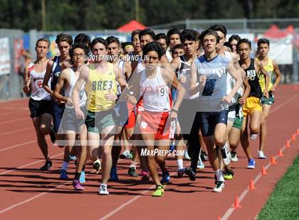 Thumbnail 2 in Orange County Championships (Boys 1600 Meter Run Seeded) photogallery.