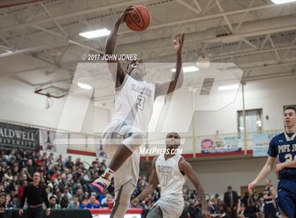Thumbnail 2 in Hudson Catholic vs. Pope John XXIII (Hoop Group NJ Tip Off) photogallery.
