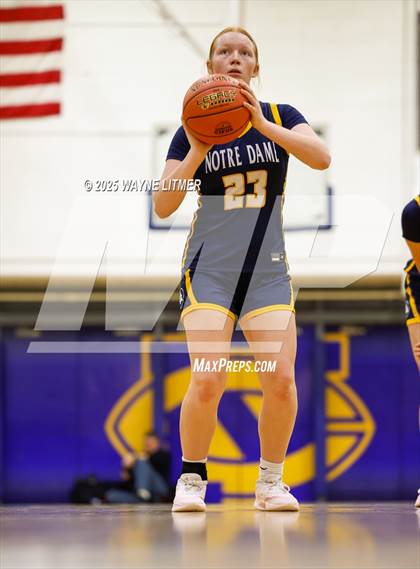 Thumbnail 2 in JV: Notre Dame Academy @ Newport Central Catholic photogallery.