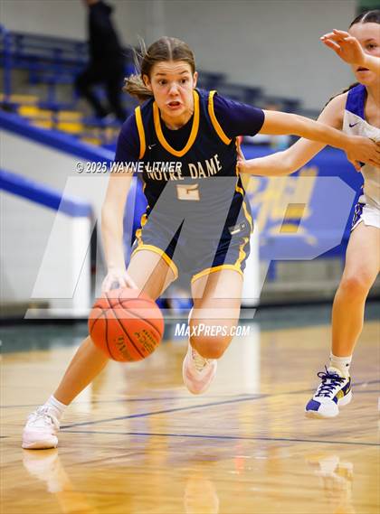 Thumbnail 1 in JV: Notre Dame Academy @ Newport Central Catholic photogallery.