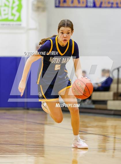 Thumbnail 3 in JV: Notre Dame Academy @ Newport Central Catholic photogallery.