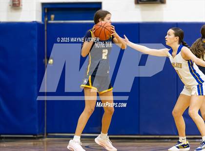 Thumbnail 2 in JV: Notre Dame Academy @ Newport Central Catholic photogallery.
