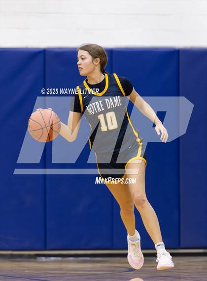 Thumbnail 1 in JV: Notre Dame Academy @ Newport Central Catholic photogallery.