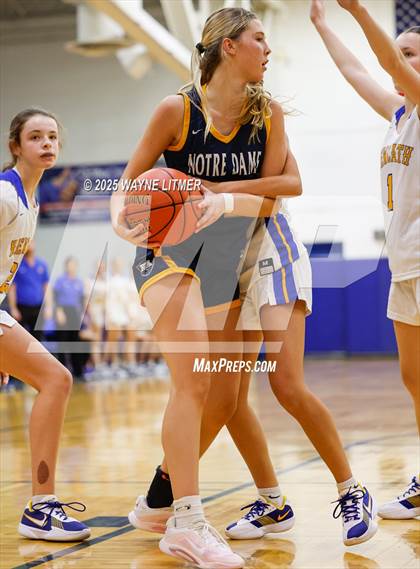 Thumbnail 2 in JV: Notre Dame Academy @ Newport Central Catholic photogallery.