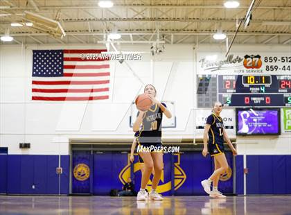 Thumbnail 2 in JV: Notre Dame Academy @ Newport Central Catholic photogallery.