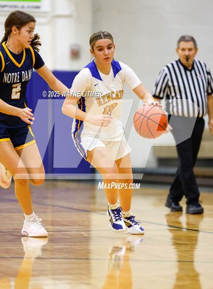 Thumbnail 1 in JV: Notre Dame Academy @ Newport Central Catholic photogallery.