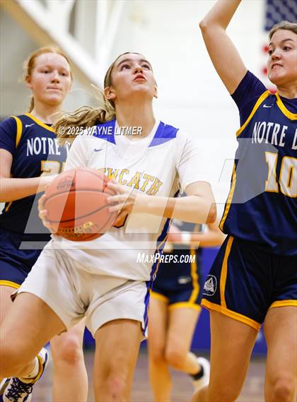 Thumbnail 3 in JV: Notre Dame Academy @ Newport Central Catholic photogallery.