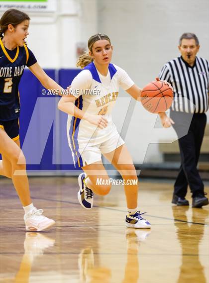 Thumbnail 2 in JV: Notre Dame Academy @ Newport Central Catholic photogallery.