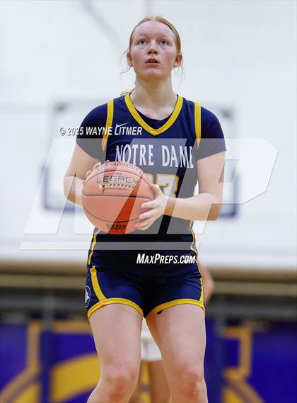 Thumbnail 2 in JV: Notre Dame Academy @ Newport Central Catholic photogallery.