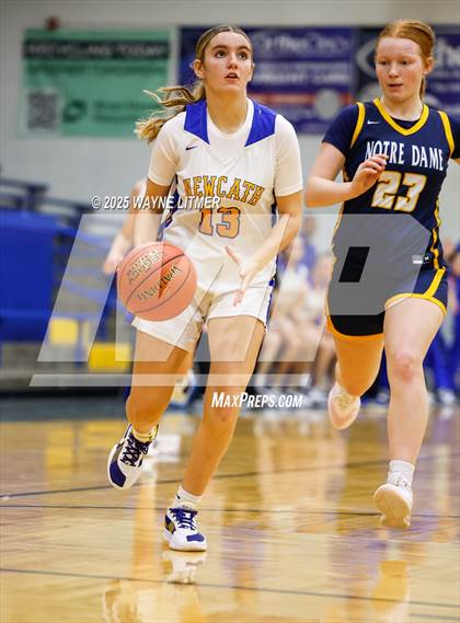 Thumbnail 2 in JV: Notre Dame Academy @ Newport Central Catholic photogallery.